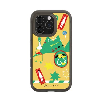 iPhone 16 Pro AirX 本質黑 - MacaronToe 馬卡龍腳趾 - 爆炸糖果店 Candy Crush