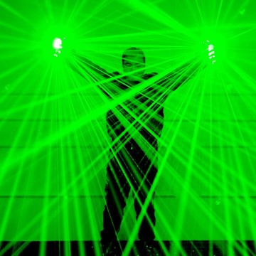 激光手套鐳射LED發光手套抖音年會表演手套酒吧夜店出酒服眼鏡