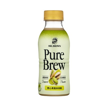 MR.BROWN Pure Brew 義式開心果風味拿鐵/陽光西西里檸香美式-任選(350mlx24入/箱)