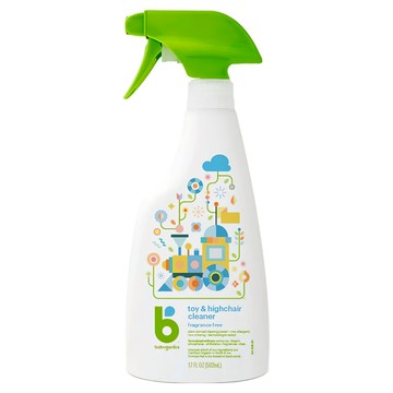 babyganics 貝碧潔 寶寶玩具 高腳椅萬用清潔劑 無香  1瓶  502ml