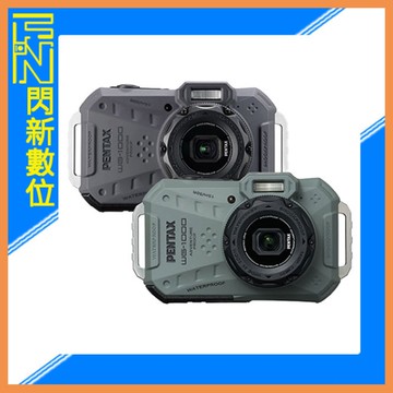 PENTAX WG-1000 工業級 潛水 防水相機(WG1000,公司貨)抗撞、防塵、耐寒、4K