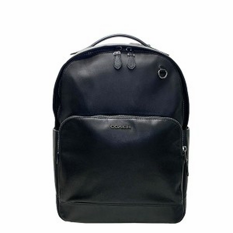 コーチ Coach バック リュック デイパック メンズ アウトレット カーフレザー ジップクロージャー C2934 Qbbk ブラック コーチ Coach メ 通販 Lineポイント最大get Lineショッピング