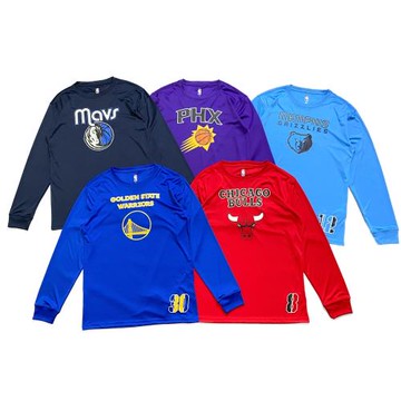 出口美單！球星款籃球前后印花長袖 速干運動休閑健身熱身訓練服