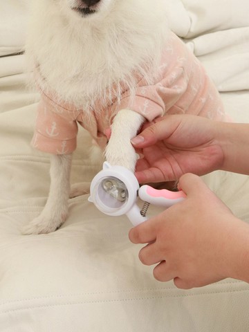 寵物貓咪造型防飛濺指甲鉗