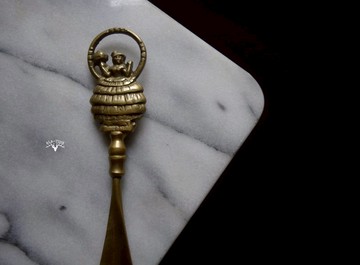 【老時光 OLD-TIME】早期銅製仕女鞋撐