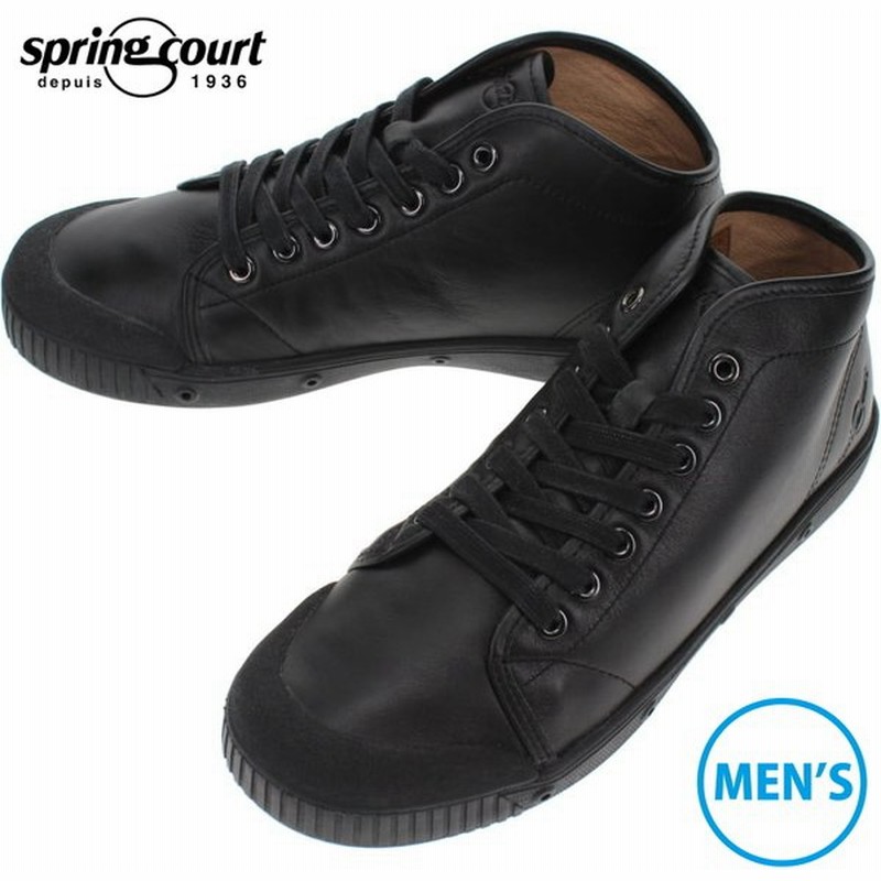 定番 スプリングコート Spring Court スニーカー ビーツー レザー B2 Leather B2n V5 ブラック ブラック Blk Blk 通販 Lineポイント最大0 5 Get Lineショッピング