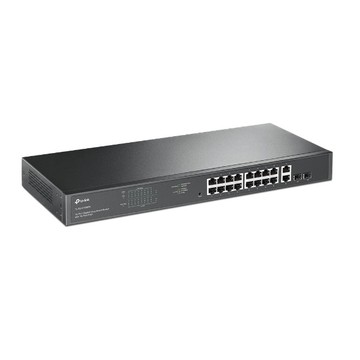 TP-LINK 18埠 Gigabit 簡易智慧型交換器(含16埠PoE+) TL-SG1218MPE(UN)