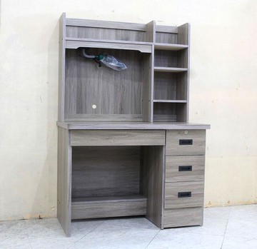 【歐風別館】丹堤3.5尺灰橡色書桌【基隆至台中免運費】