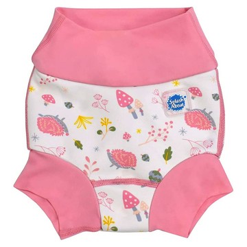 Splash About Happy Nappy Duo 森林漫遊 銀離子3D雙層游泳尿布褲 XXL 2-3歲  1件