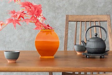 飛驒春慶 福壽漆器店 平胴體張花瓶