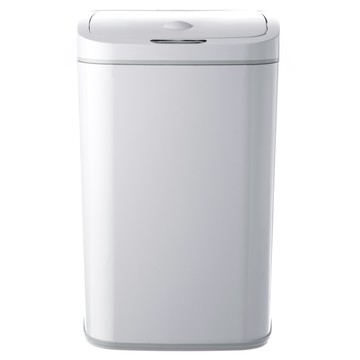 Home Zone 智能感應垃圾桶方型 白色 16L