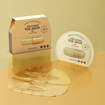 BANOBAGI 佰諾佰琪 維生素抗衰老錫紙面膜 30g x10入