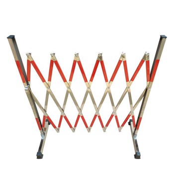 不鏽鋼伸縮圍欄 排隊分隔線 不鏽鋼伸縮圍欄幼兒園戶外安全可行動電力施工車間道路護欄隔離欄『XY37437』