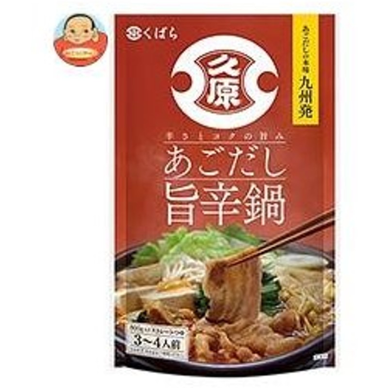 2041円 春先取りの 久原醤油 あごだし鍋 旨辛鍋 800g×12