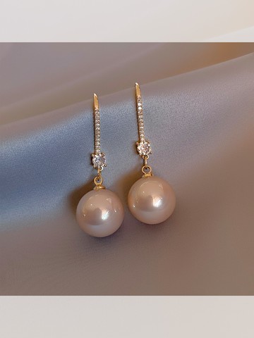 奧特萊斯折扣店清倉撿漏高級珍珠耳飾長款耳環outlets女配飾潮流