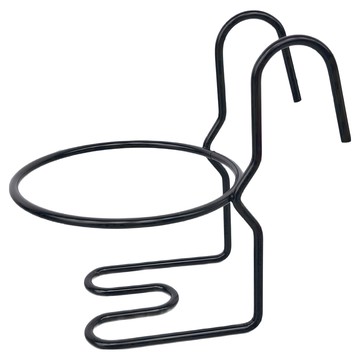 小美紀 單盆掛架 電著黑 - 10入裝  3吋  1件