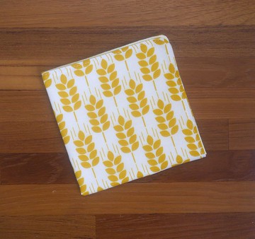 台灣二重紗手帕 = 穗 = 米白 (共2色)