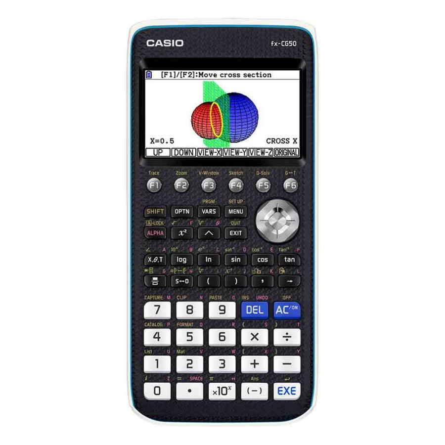 ＜CASIO＞カシオ カラー表示グラフ関数電卓 fx-CG50-N