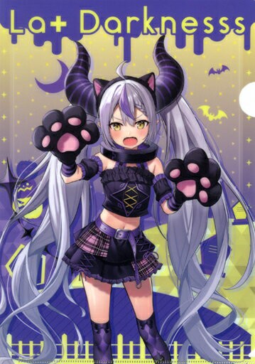 Laplace Darkness A4文件夾虛擬Youtuber Holo Live秘密結社holoX711統一超商限定