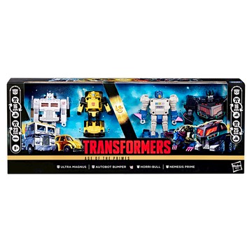 Hasbro 孩之寶 TRANSFORMERS 變形金剛世代至尊紀元狂博對決 4入組 G13745L00  1個