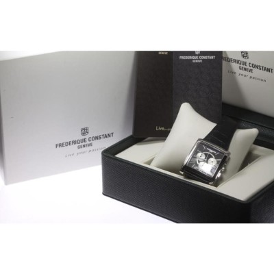 ☆極美品【FREDERIQUE CONSTANT】フレデリック・コンスタント パスエイション カレ クロノグラフ FC292X4C26 クォーツ  メンズ | LINEブランドカタログ