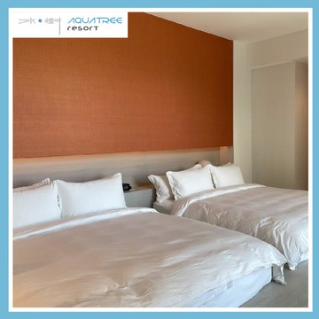 限時促銷!花蓮【水樹 Aquatree Resort】秋豐好食光日式雙大床房一泊二食(MO)