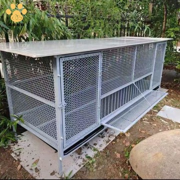 免運開發票 雞籠 養殖籠 兔籠 雞鴿兔籠加密圓孔防黃鼠狼老鼠不生銹烤漆加厚雞籠子家庭養雞籠子 八折下殺ly14