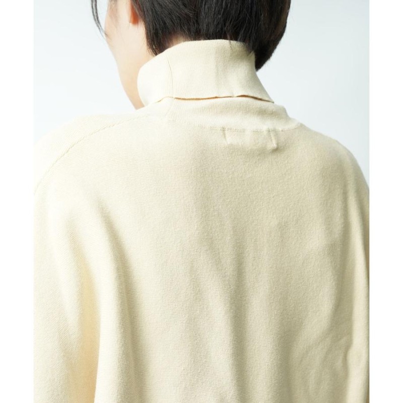 リムアーク タートルネック ワイドニット Dolman wide knit tops