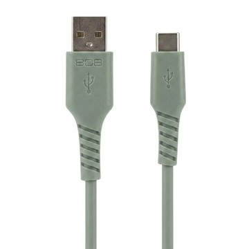808 AUDIO TypeC高速傳輸充電線  1.2m  綠色  1條