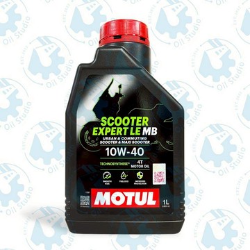 《油工坊》MOTUL 4T SCOOTER EXPERT LE MB 10W40 頂級合成 SP