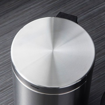 【五金 熱銷】高檔垃圾桶不鏽鋼家用衛生間客廳腳踏廚房有蓋家庭垃圾桶帶蓋腳踩 優選