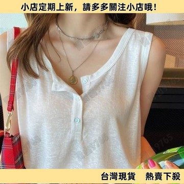 【超值必入】雪花棉夏季寬鬆顯瘦背心女吊帶內搭無袖T恤打底衫女百搭外穿潮 內搭 小可愛背心 背心女 大碼背心 小可愛