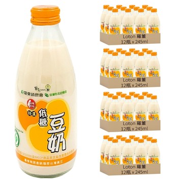 Loton 羅董 特濃低糖豆奶  48瓶