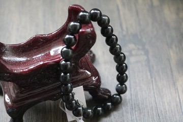 彩虹黑曜石手串天然石手鏈禮盒裝