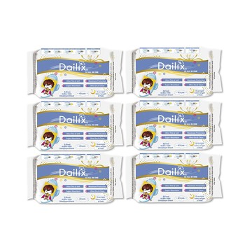 Dailix 41cm吸血鬼超瞬吸抗菌淨味乾爽衛生棉 六入組(6片裝/入) 適合產後媽媽解決惡露及生理期困擾 女生禮物 媽媽禮物