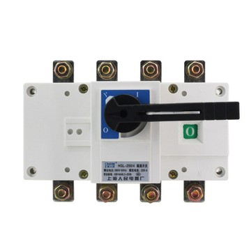 廠家直供 HGL-250A/4P、櫃內操作隔離開關  負荷隔離刀開關{鑫弘-工葉電器}可開發票