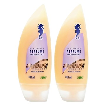 algemarin 海馬世家香水沐浴乳 德國原裝進口 專業海藻萃取 保濕柔嫩肌膚  300ml  2瓶