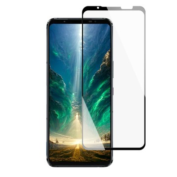 ASUS AGC日本玻璃 保護貼 【 ROG Phone 7/7 Ultimate】 高清透明保護貼保護膜 5D黑框全覆蓋 鋼化玻璃膜 9H加強硬度