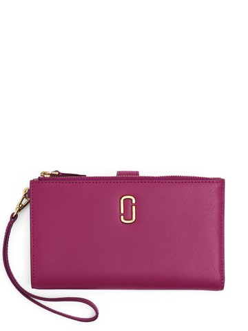 Marc Jacobs - The J Marc phone wristlet - unisex - Polyurethane/Leather - One Size - Pink