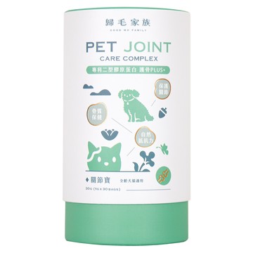 GOOD MO FAMILY 歸毛家族 Good寶系列寵物保健品 Set 30包 全齡犬貓適用  維護骨骼/關節  1盒