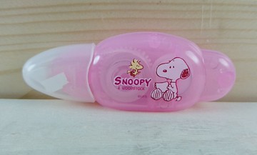 【震撼精品百貨】史奴比Peanuts Snoopy  修正帶 粉紅色 震撼日式精品百貨