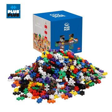 【++Plus-Plus 加加積木】MINI 小顆粒-彩虹系列 1200 PCS (盒裝)