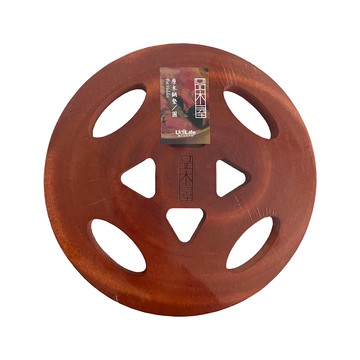 品木屋 原木鍋墊 1入 隔熱墊 廚房用品 餐桌保護  圓形