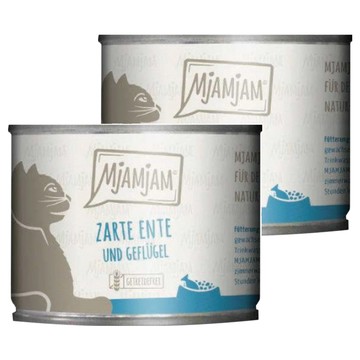 MjAMjAM 魔力喵 鮮肉主食貓罐  迷幻3號 嫩鴨 + 幼齒胡蘿蔔  200g  2罐