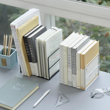 簡易網格高中生桌上書立學生用桌面課桌收納放書架可調節書夾書靠