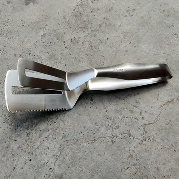 戶外燒烤夾子 牛排夾 烤肉夾食品夾BBQ夾子 不銹鋼防燙牛排鏟夾