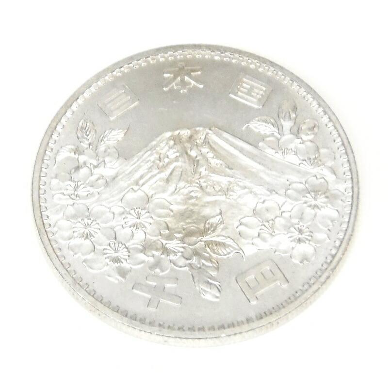 S39 東京オリンピック 1000円銀貨 TOKYO 並品 記念貨幣 (59830)