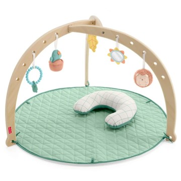 fisher-price 費雪 木製叢林寶寶健身器  混和顏色  1個