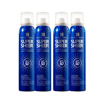 妍霓絲 清爽沁涼防曬噴霧180m l 4入  海洋友善《官網直售》