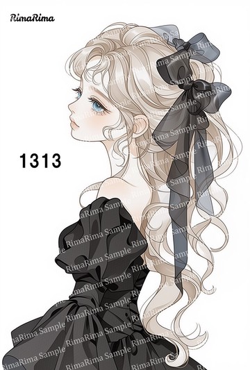 1313 原創貼紙 原創人物貼紙 貼紙 標籤 りまりま RimaRima